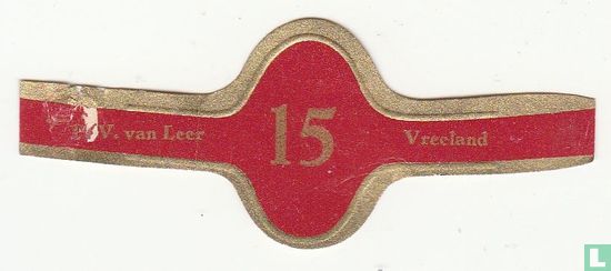 15 - [?] V. van Leer - Vreeland - Bild 1