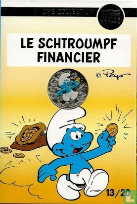 Frankrijk 10 euro 2020 (folder) "Finance Smurf" - Afbeelding 1