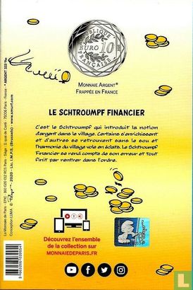 Frankrijk 10 euro 2020 (folder) "Finance Smurf" - Afbeelding 2