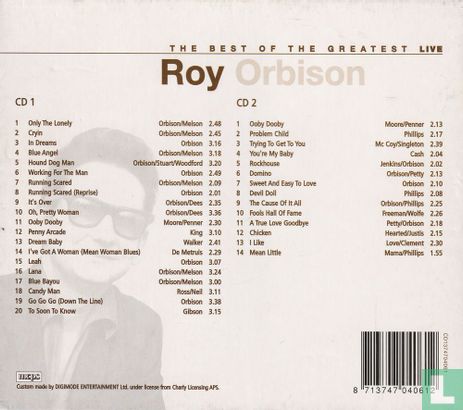 Roy Orbison (Live) - Afbeelding 2