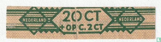 20 cent + opc 2 ct - Karel I  Eindhoven - Image 1