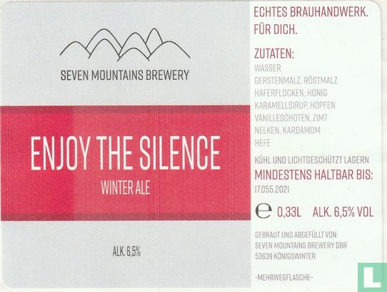 Enjoy The Silence Winter Ale