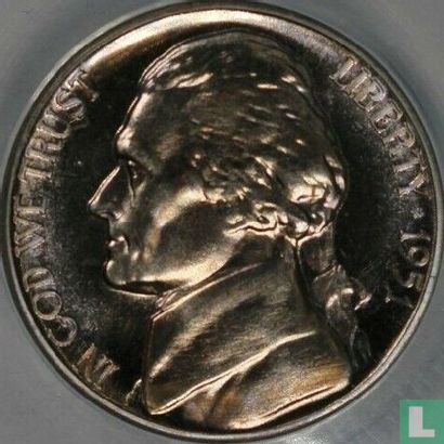États-Unis 5 cents 1951 (BE) - Image 1