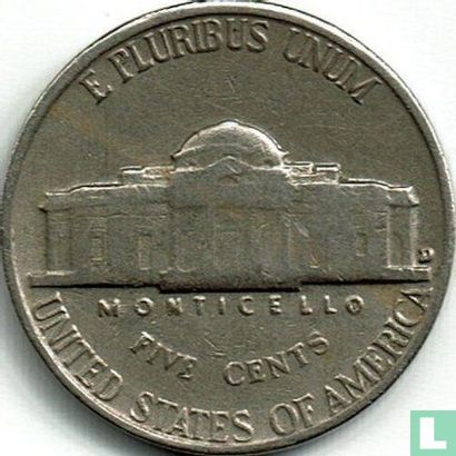 Vereinigte Staaten 5 Cent 1960 (D) - Bild 2