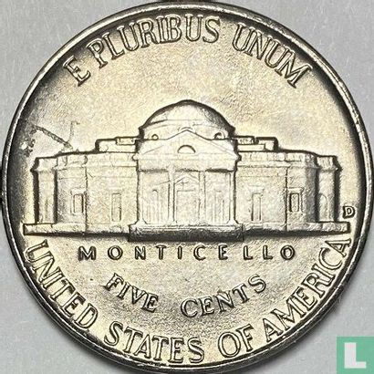 États-Unis 5 cents 1955 (D) - Image 2