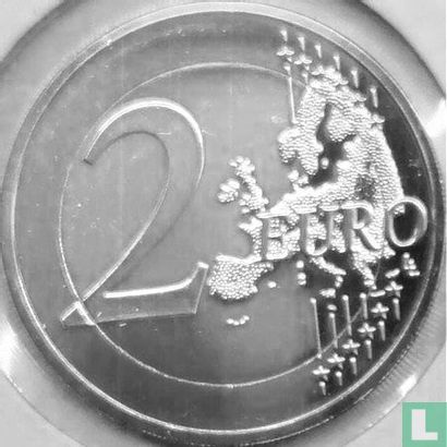 Lettonie 2 euro 2021 "100th anniversary Iure recognition of the Republic of Latvia" - Image 2
