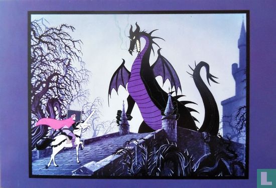 Disney Villain Maleficent as dragon