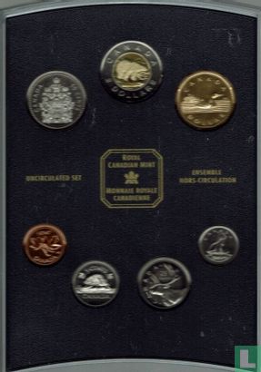 Canada mint set 2002 "50th anniversary Accession of Queen Elizabeth II" - Image 1