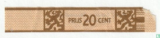 Prijs 20 cent - (Achterop: N.V. Senator Sigarenfabr. Eindhoven m.g.} - Afbeelding 1