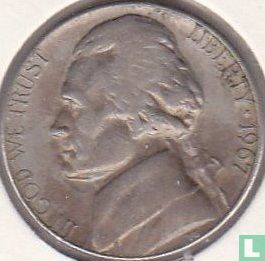 Vereinigte Staaten 5 Cent 1967 - Bild 1