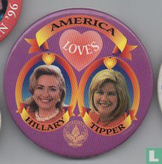 America Loves Hillary Tipper. 