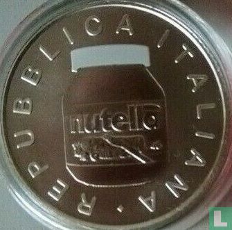 Italië 5 euro 2021 (gekleurd - wit) "Nutella" - Afbeelding 2