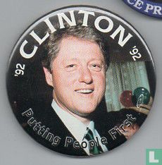 '92 Clinton '92. Putting People First 