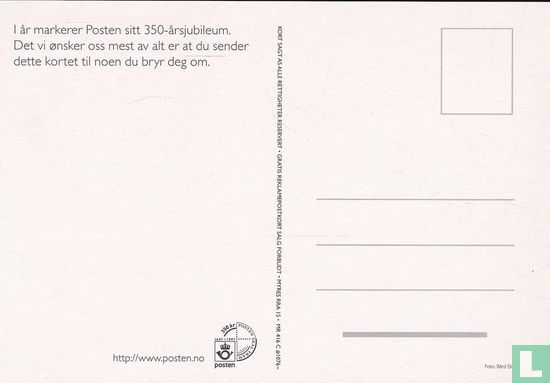 1076 - Posten "350 år 283 år" - Afbeelding 2