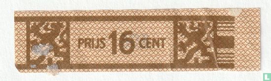 Prijs 16 cent - (Achterop nr. 896) - Image 1