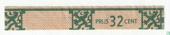 Prijs 32 cent - (Achterkant nr. 597 s.l.) - Image 1
