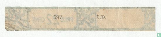 Prijs 22 cent - (Achterkant nr. 597 t.p.) - Image 2