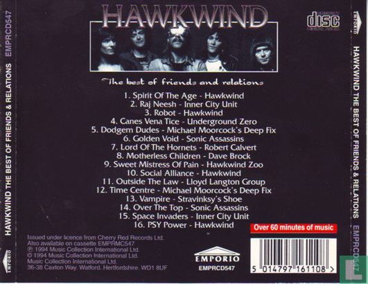 Hawkwind, The Best Of Friends And Relations - Afbeelding 2