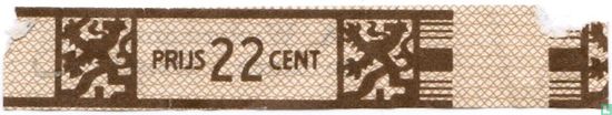Prijs 22 cent - A. Wintermans en zonen - Duizel  - Afbeelding 1