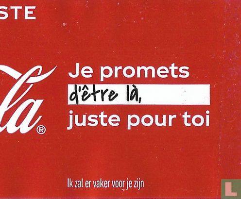 Coca-Cola 500ml - Je promets d'être là juste pour toi - Afbeelding 1