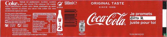 Coca-Cola 500ml - Je promets d'être là juste pour toi - Afbeelding 2