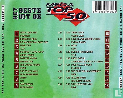 Het Beste Uit De Mega Hits Top 50 Van 1995 Volume 3 - Image 2
