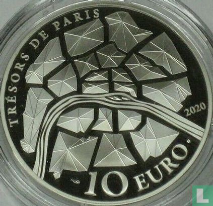 Frankrijk 10 euro 2020 (PROOF) "Les Champs-Élysées" - Afbeelding 1