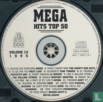 Het Beste Uit De Mega Hits Top 50 Van 1995 Volume 12 - Afbeelding 3