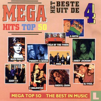 Het Beste Uit De Mega Hits Top 50 Van 1995 Volume 4 - Image 1