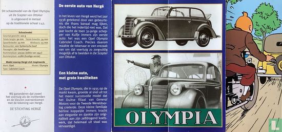 De Opel Olympia Cabriolet uit 'De scepter van Ottokar' - Bild 2