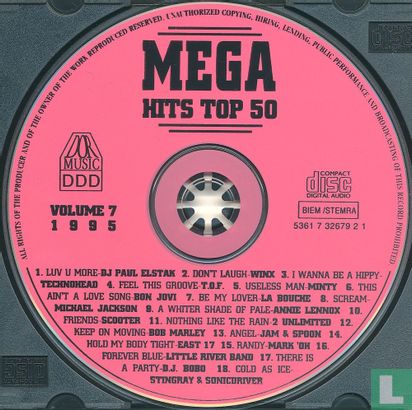 Het Beste Uit De Mega Hits Top 50 Van 1995 Volume 7 - Image 3