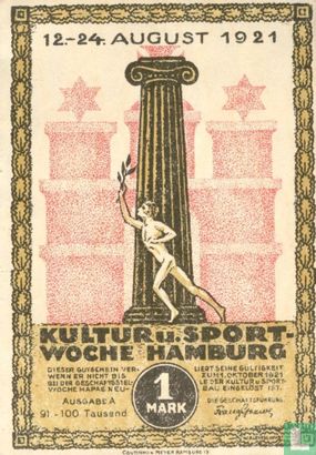 Hambourg, Kultur- und Sportwoche 1 marque - Image 1