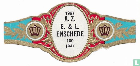 1967 A.Z. E.& L. Enschede 100 jaar - Image 1