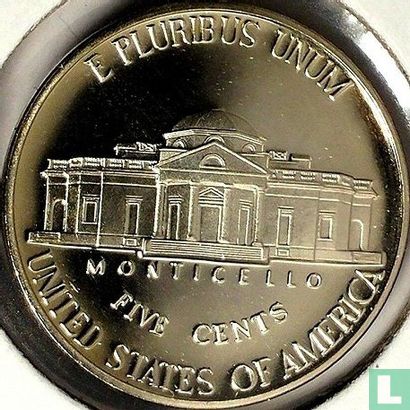 United States 5 cents 1995 (PROOF) - Image 2