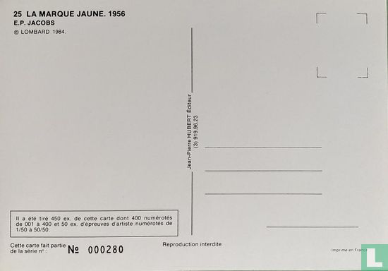 Carte Postale Lombard nr 25-a - Image 2