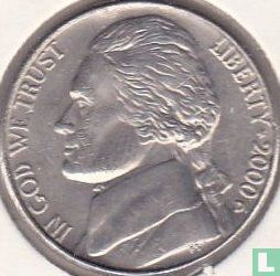 Vereinigte Staaten 5 Cent 2000 (D) - Bild 1