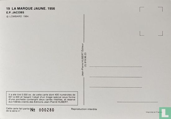 Carte Postale Lombard nr 19-a - Image 2