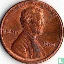 Vereinigte Staaten 1 Cent 1989 (ohne Buchstabe) - Bild 1