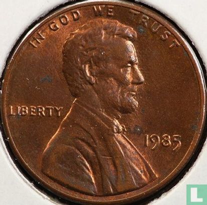 United States 1 cent 1985 (without letter) - Image 1
