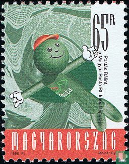 Bálint Postás - the postal mascot