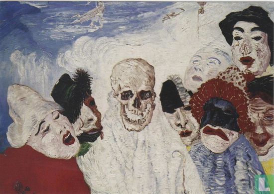 Der Tod und die Masken, 1897 - Afbeelding 1
