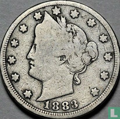 Verenigde Staten 5 cents 1883 (Liberty head - CENTS) - Afbeelding 1