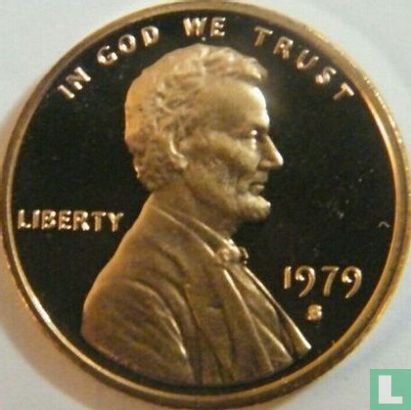 United States 1 cent 1979 (PROOF - type 2) - Image 1