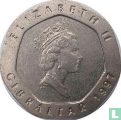 Gibraltar 20 Pence 1997 "Our Lady of Europa" - Bild 1