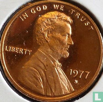 États-Unis 1 cent 1977 (BE) - Image 1