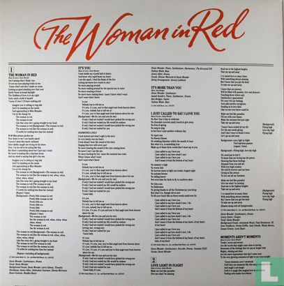 The Woman In Red (Selections From The Original Motion Picture Soundtrack) - Image 2