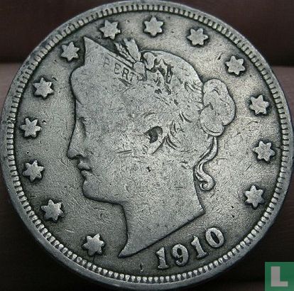 Verenigde Staten 5 cents 1910 - Afbeelding 1