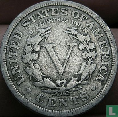 États-Unis 5 cents 1910 - Image 2