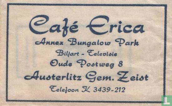 Café Erica annex Bungalow Park - Afbeelding 1