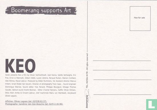 0557 - Boomerang supports Art "KEO" - Afbeelding 2